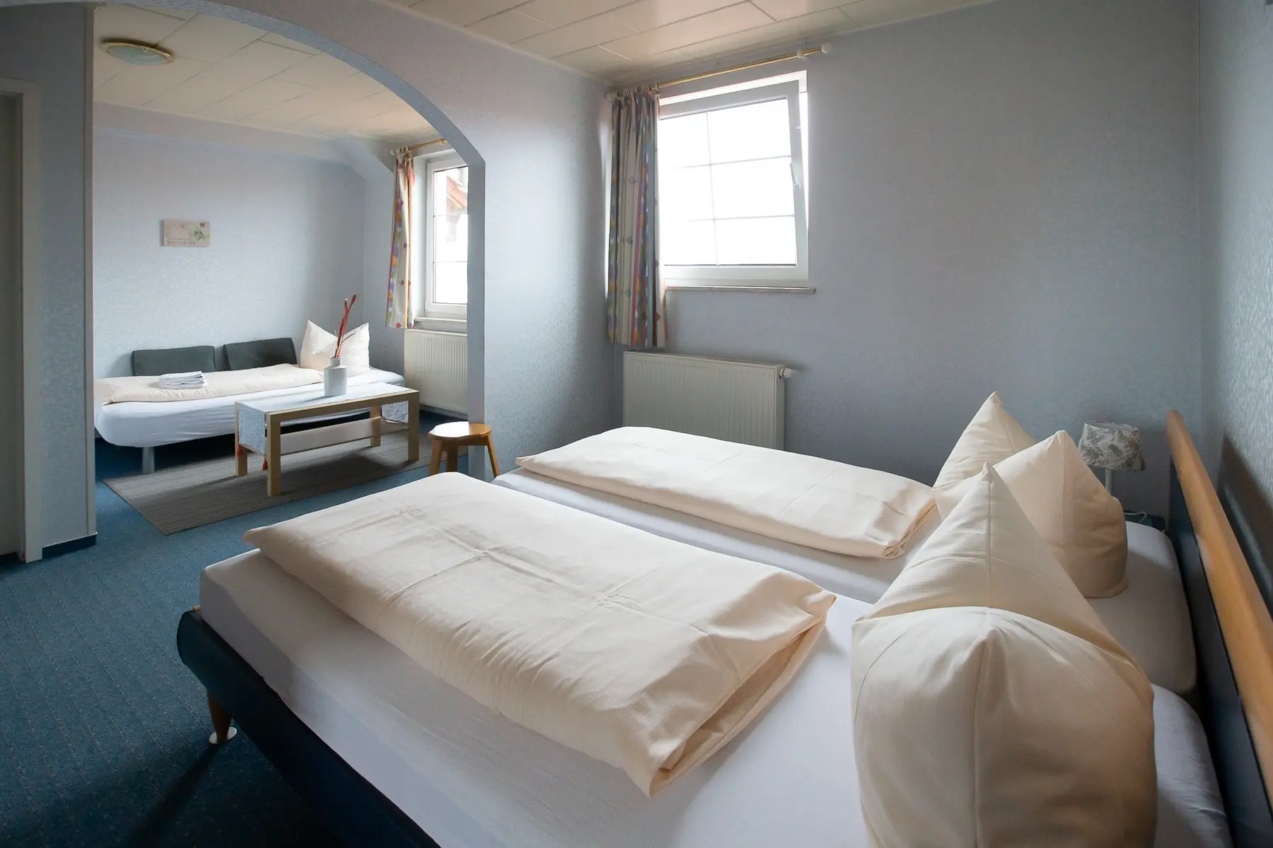 3-Bettzimmer Budget Doppelzimmer Hotel Schlosshof